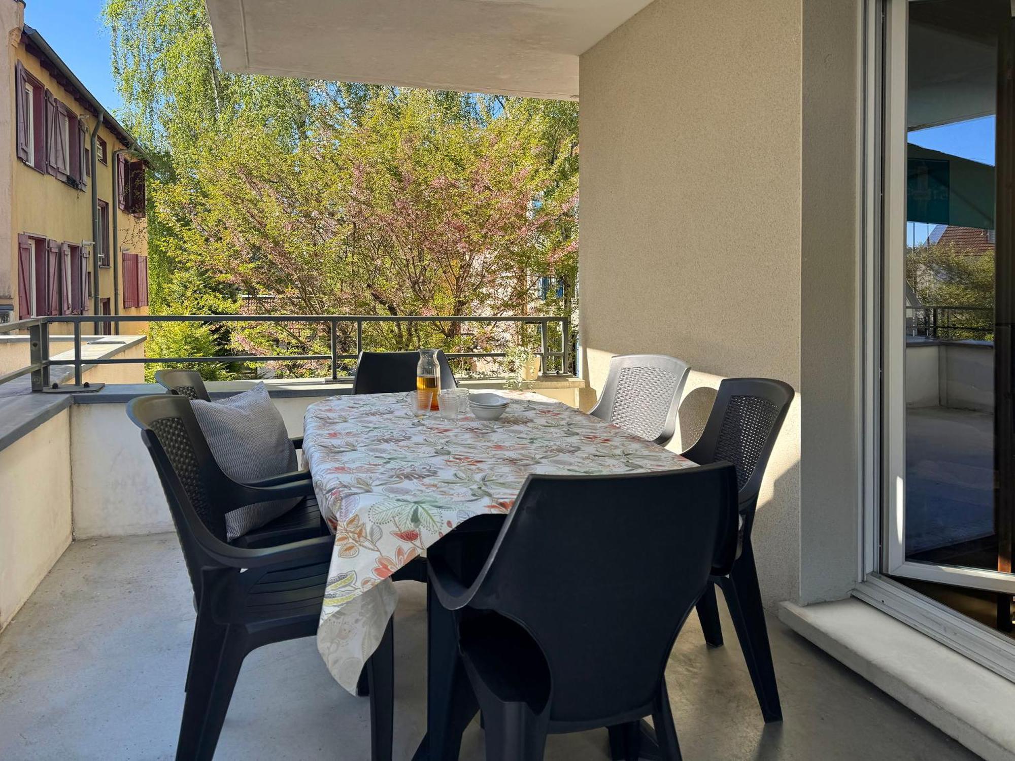 דירות שטרסבורג Joli 3P Avec Terrasse Et Garage Proche Centre מראה חיצוני תמונה